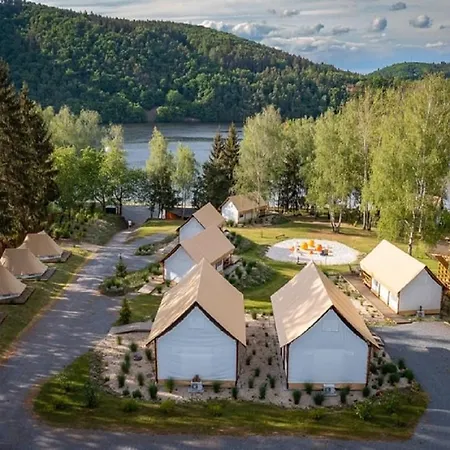 Luxusní stan Glamping Stan Nova Zivohost - U Medvidku - Bella *